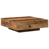Coffee Table Old Wood 100 x 100 x 31 cm 863003