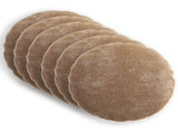 Cushion Cover 6 pcs HEERLEN Brown 60 cm Chenille Fabric 922966