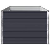 Raised Garden Bed Anthracite 160 x 80 x 55 cm cold-rolled steel 8006400