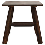 Side Table 49x49x50 cm Solid Wood Spruce 363352