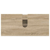 Bathroom Furniture Set with Drawer with Shelf 4 pcs Sonoma Oak 3393045