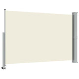 Patio Retractable Side Awning 160 x 300 cm Cream 45194