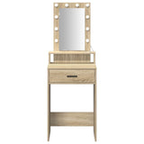 Dressing Table Brown 50 x 41 x 140 cm Engineered Wood 865156