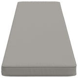 2-Piece Bench Cushions VUGHT 2 pcs 100% Polyester Grey 951497