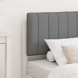 Bed Frame with Upholstered Headboard Light Grey 80 x 200 cm 878083