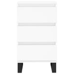 ZNTS Sideboard White 40x35x70 cm Engineered Wood 831100