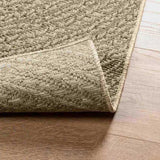 Rug ZIZUR Beige 80x200 cm Jute Look Indoor and Outdoor 4010403