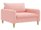 XL Armchair Pink Boucl 42043551
