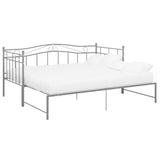 Sofa Bed Frame Grey Powder-coated metal 206.5 x 185 x 89.5 cm 324784