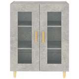 Sideboard Concrete Grey 69.5x34x90 cm Engineered Wood 812118
