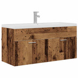 Bathroom Cabinet Old Wood 100 x 38.5 x 46 cm Engineered Wood 3415744