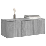 TV Cabinet Grey Sonoma 80x34x30 cm Engineered Wood 815499