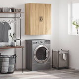 Wall Mounted Cabinet Sonoma Oak 69,5x34x90 cm Engineered Wood 834981