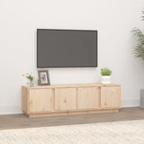 TV Cabinet 140x40x40 cm Solid Wood Pine 814459