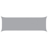 Sun Shade Sail Light Grey 6 x 2 m 100% Polyester Oxford 42031000