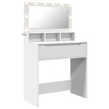 Bedroom Dressing Tables with Drawer White 80 x 39.6 x 135 cm 888967