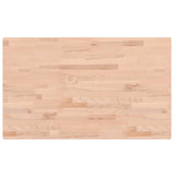 Basin Shelf Wall Mounted Steel and Solid Wood Beech 3302519