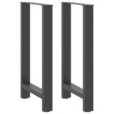 Bar Table Legs Anthracite 2 pcs 50x cm Steel 4013330