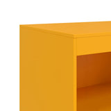 Sideboard Mustard Yellow 67x39x107 cm Steel 841670