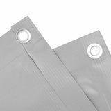 Balcony Privacy Screen Grey 1000x120 cm PVC 4005498