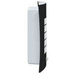 ZNTS Outdoor Wall Lights with Sensor 2 pcs Black Stainless Steel IP44 4005974