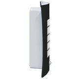 ZNTS Outdoor Wall Lights with Sensor 2 pcs Black Stainless Steel IP44 4005974