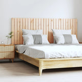 Wall Headboard 166x3x60 cm Solid Wood Pine 824858