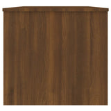 Coffee Table Brown Oak 102x50.5x46.5 cm Engineered Wood 819301