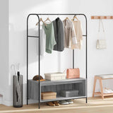 Clothes Rack Grey 100 x 44 x 160 cm Engineered Wood 868454