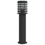 Outdoor Floor Lamp Black 60 cm Stainless Steel 4006361