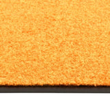 ZNTS Doormat Washable Orange 90x150 cm 323455