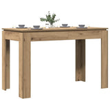 Dining Table Artisan Oak 120x60x76 cm Engineered Wood 855903