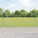 Welded Wire Fence with Concrete Base 25 x 1.5 m 3351521
