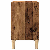 Bedside Cabinets 2 pcs Old Wood 40x30x50 cm Engineered Wood 856417