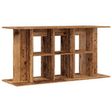 Aquarium Stand Old Wood 120x40x60 cm Engineered Wood 857276