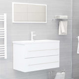Sink Cabinet White Engineered wood 80 x 38.5 x 48 cm Sink Cabinet 804701