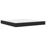 Bed Frame with Headboard Black 180 x 200 cm Faux Leather 3415272