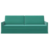 3 Seater Sofa Turquoise 220 x 81 x 82 cm Velvet 42041163