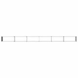 Raised Garden Bed Silver 600 x 40 x 55 cm galvanized 8006302