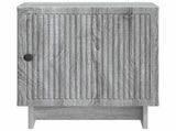 Bedside Cabinet 2 pcs Grey Sonoma 43 x 34.5 x 50 cm 893888