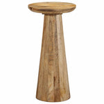 ZNTS Side Table Ø30x60 cm Solid Wood Mango 4017542