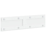 Wall-Mounted Headboard BREDA White Engineered Wood 897585