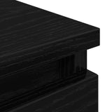 TV Cabinet Black 100x35x54 cm Engineered Wood 861797