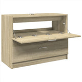 Sink Cabinet Sonoma Oak 78x37x59 cm Engineered Wood 848117