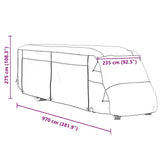 Motorhome Covers Grey 970x235x275 cm Non-woven Fabric 4015881