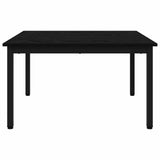 Coffee Table Black Oak 80 x 80 x 45 cm Engineered Wood 892578