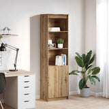 Highboard Artisan Oak 50x35x180 cm Engineered Wood 3328470
