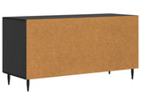 Sideboard with Drawer Black 89 x 34.5 x 60 cm Engineered Wood 894886
