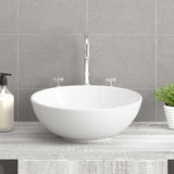 Wash Basin White 28x28x10 cm Ceramic 242569