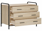Drawer Cabinet Sonoma Oak 70 x 39.5 x 71 cm Engineered Wood 8013879